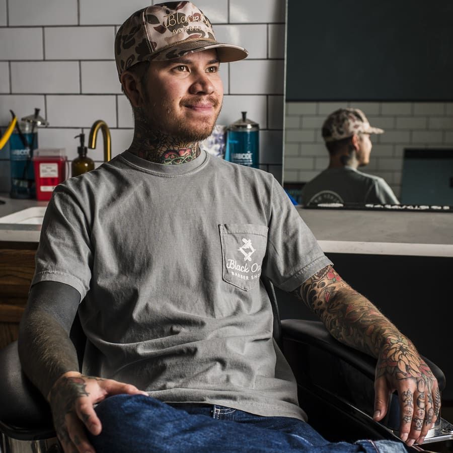 Austin Inman, Owner & Master Barber at Black Oak Barbershop